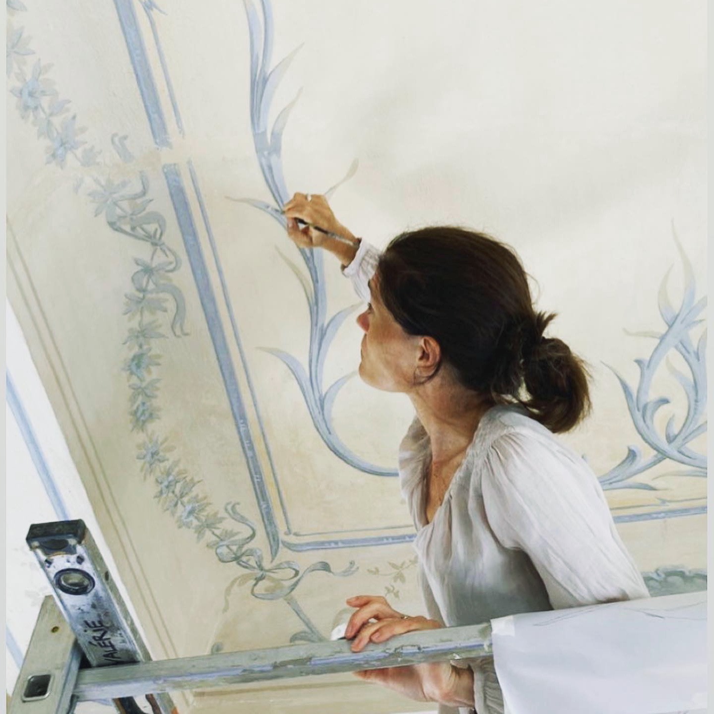 peinte décorateur retouches picturales plafond ancien décoration