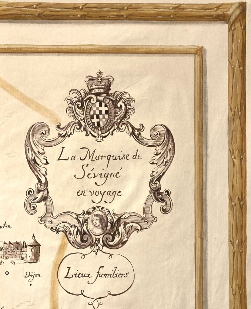 carte madame de Sévigné Fragonard