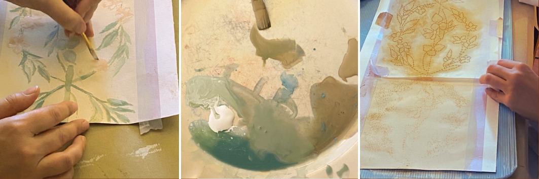 stage de peinture décorative automne